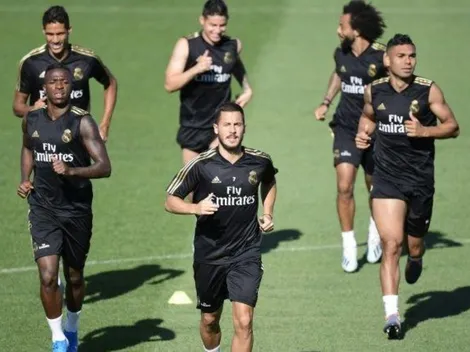 Pese a la lesión de Hazard, Zidane ni cuenta con James Rodríguez para El Clásico