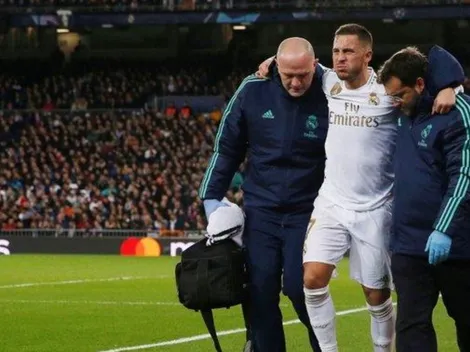 La peor noticia en Real Madrid: Eden Hazard se pierde El Clásico