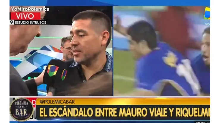 Riquelme lo dejó plantado y Mauro Viale explotó en vivo: "Qué ser desagradable"
