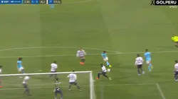 Aldair Fuentes metió el 1-0 en la primera semifinal.