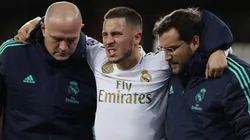 ¿Juega contra Barcelona? Hazard está en muletas a dos semanas del Clásico