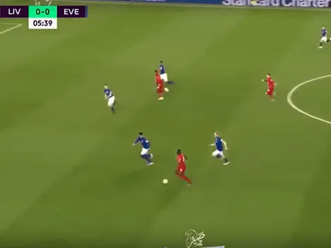 Perfecta es poco: la asistencia de Mané a Origi para el 1-0 de Liverpool