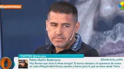 En vivo: Rial le contó a Riquelme que Angelici le dijo "psicópata"