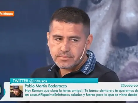 En vivo: Rial le contó a Riquelme que Angelici le dijo "psicópata"