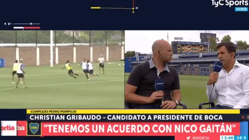 Gribaudo confirmó al primer refuerzo de Boca: "Tenemos un acuerdo con Gaitán"