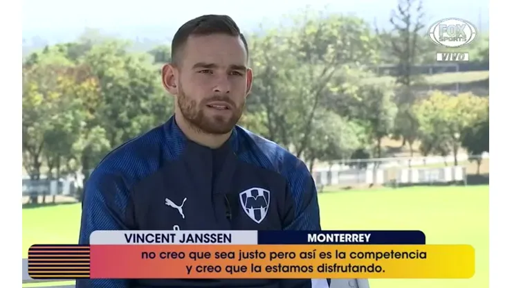 A Janssen le parece injusto el sistema de la Liguilla