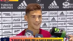 A Martínez Quarta le preguntaron por el último festejo de Boca y metió sonrisa