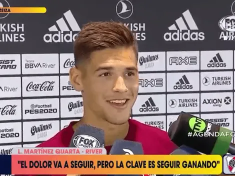 A Martínez Quarta le preguntaron por el último festejo de Boca y metió sonrisa