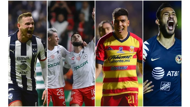 Los cuatro semifinalistas de la Liguilla del Apertura 2019 de la Liga MX. (Foto: JAM Media).