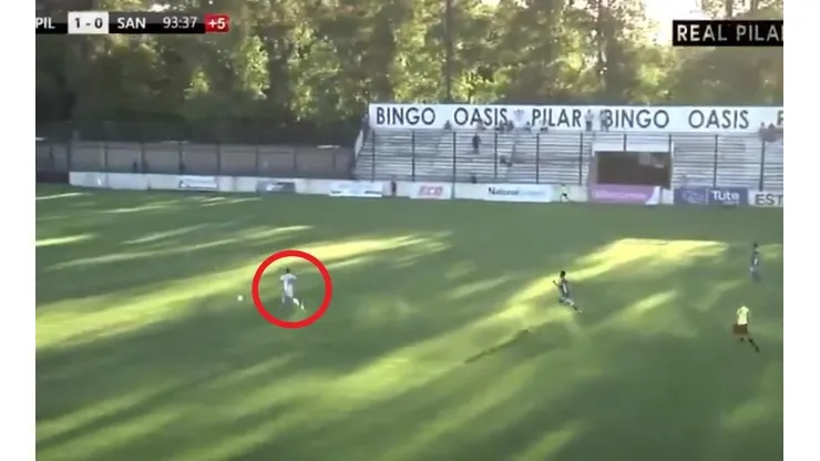La corrida goleadora de Diego Crego.