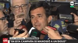 Gribaudo: "Los ídolos no son los que pueden gobernar un club"