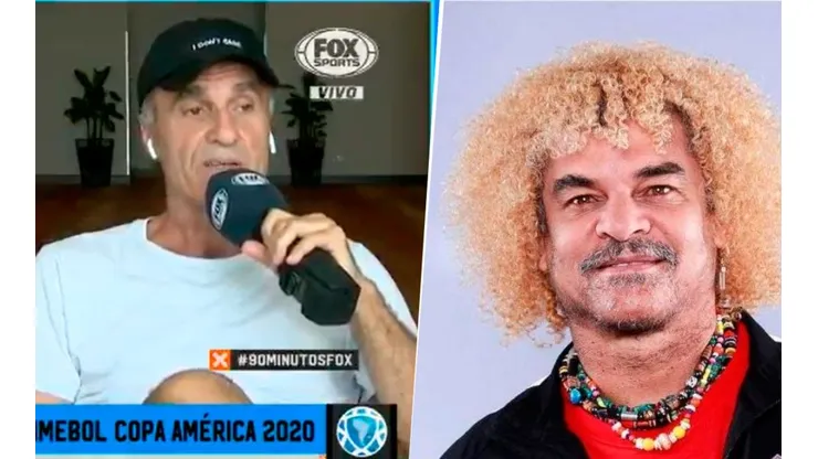 Ruggeri, como loco con el pelo del Pibe Valderrama: "¿Cómo puede ser?"