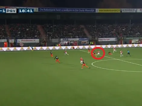 Para morirse: metió un golazo de mitad de cancha y se lo anuló el VAR