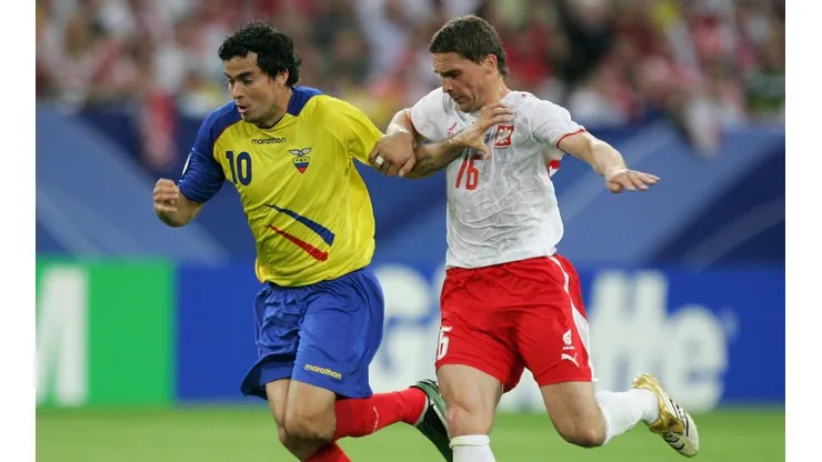 Iván Kaviedes en la Selección Ecuador.