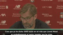 Admiración pura: la reacción de Klopp al sexto Balón de Oro de Messi