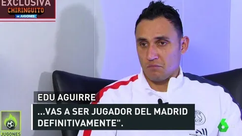 El Chiringuito volvió a poner a Keylor Navas a pensar en Real Madrid