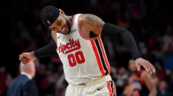 Carmelo Anthony se volvió a robar los titulares, pero no por algo bueno
