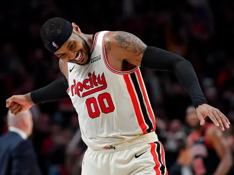 Carmelo Anthony se volvió a robar los titulares, pero no por algo bueno