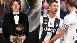 Chiellini y el Balón de Oro 2018: "No lo ganó CR7 porque el Madrid no quiso"