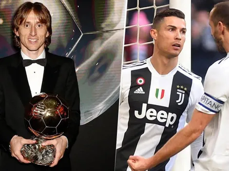 Chiellini y el Balón de Oro 2018: "No lo ganó CR7 porque el Madrid no quiso"