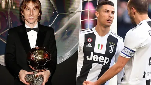 Chiellini y el Balón de Oro 2018: "No lo ganó CR7 porque el Madrid no quiso"