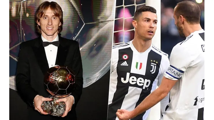 Chiellini y el Balón de Oro 2018: "No lo ganó CR7 porque el Madrid no quiso"
