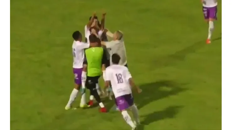 Metió un gol y por su festejo todos se preguntan si es hincha de Boca