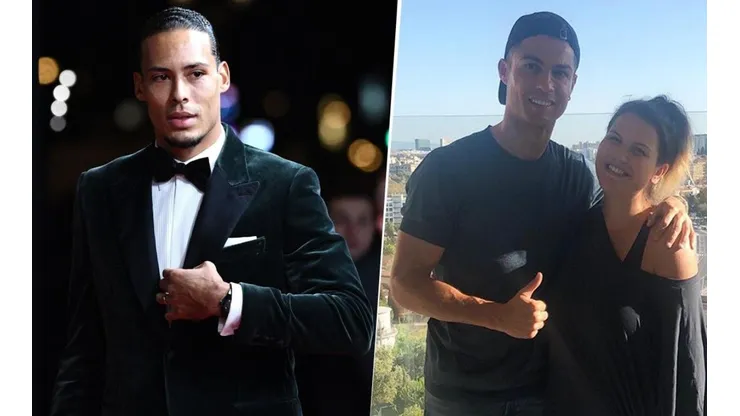 La hermana de Cristiano disparó contra Van Dijk
