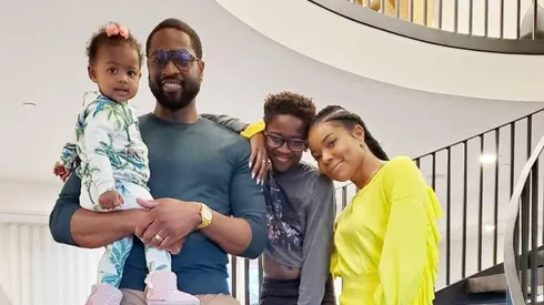 Dwyane Wade defendió a su hijo de comentarios homofóbicos en redes sociales