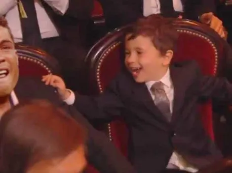 La rompió en Twitter: el video de Mateo Messi burlándose de Cristiano Ronaldo