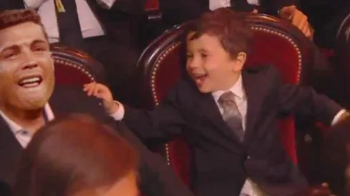 La rompió en Twitter: el video de Mateo Messi burlándose de Cristiano Ronaldo