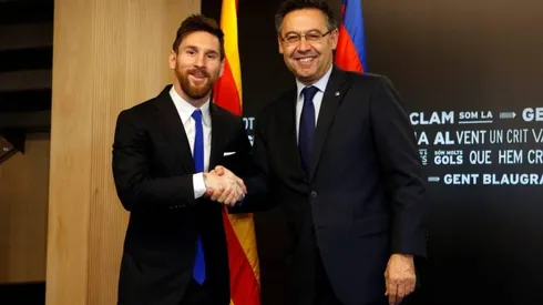 Bartomeu, sobre el retiro de Messi: "Afortunadamente, aún falta mucho"