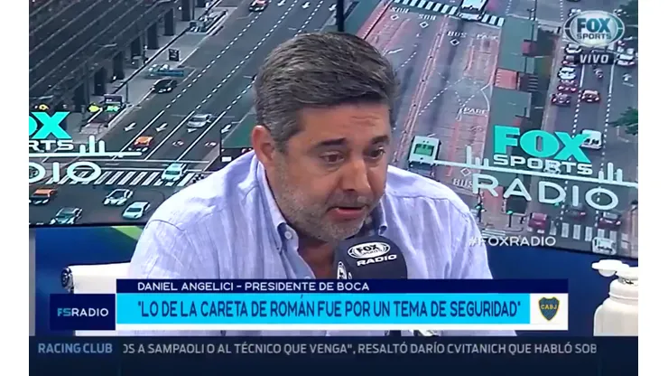 Angelici habló sobre las máscaras y le pegó a Román: "Pensé que había cambiado"
