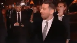 Balón de Oro: la reacción de Leo Messi al cruzarse con una leyenda mundial