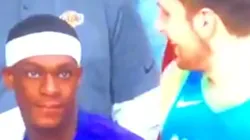 WTF: Rajon Rondo miró a Luka Doncic como un niño deseando un dulce