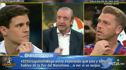 En El Chiringuito aseguraron que "Messi está agotado de sacar al equipo él solito adelante"