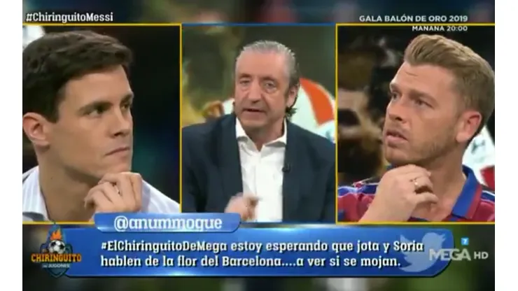 En El Chiringuito aseguraron que "Messi está agotado de sacar al equipo él solito adelante"