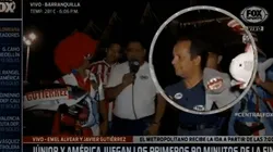 En video en vivo quedó registrado cómo robaron a un periodista de Fox Sports