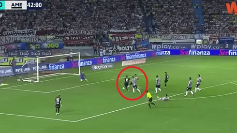 Michael Rangel hizo una jugada 'Messianica', pero no pudo marcar el gol