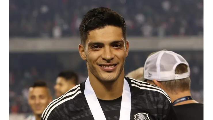 El festejo de Jiménez por la victoria del América