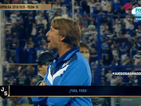 Lo sacó de quicio: el cruce de Heinze con un hincha de Vélez