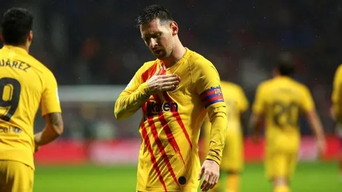 Lionel Messi, una vez más verdugo de Atlético de Madrid.