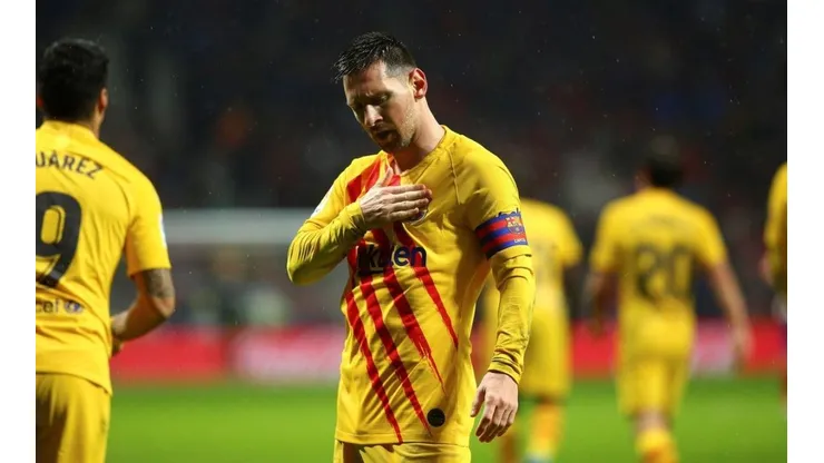 Lionel Messi, una vez más verdugo de Atlético de Madrid.