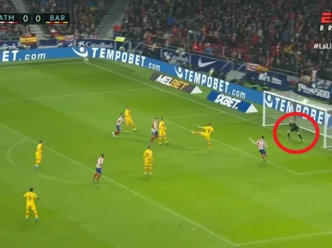 Video: Ter Stegen y una tapada irreal a Hermoso para salvar a Barcelona