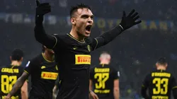 Lautaro anotó un doblete y fue la figura del partido.