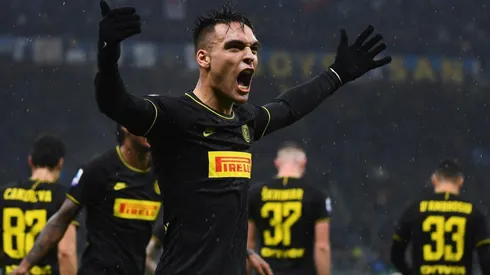 Lautaro anotó un doblete y fue la figura del partido.