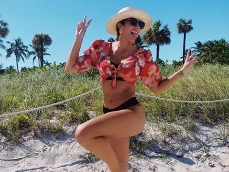 Ya llegó el posteo de Daniela Ospina en Modo Navideño