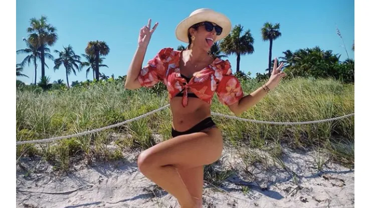 Ya llegó el posteo de Daniela Ospina en Modo Navideño