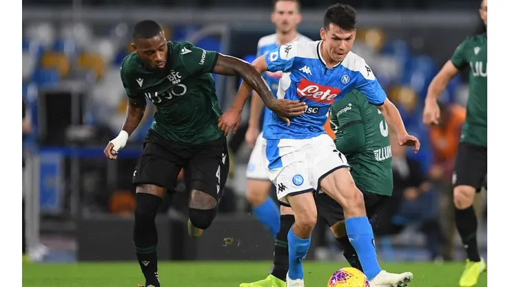 Hirving Lozano en la Serie A