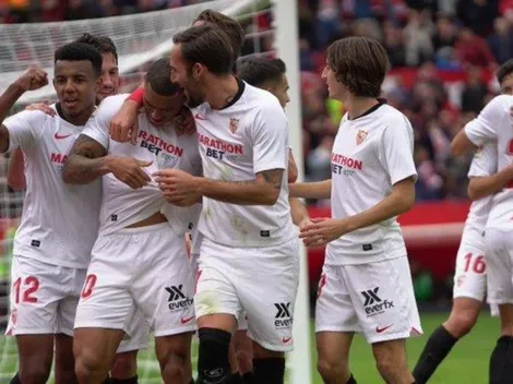 Sevilla se impuso al Leganés y se prendió bien arriba en La Liga